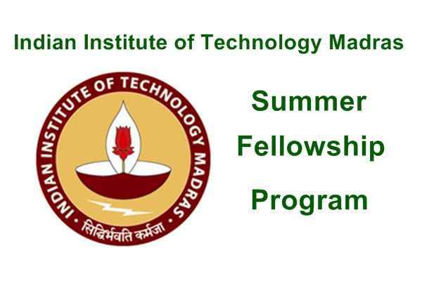 IIT Madras Summer Fellowship Program 2020