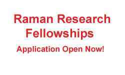 CSIR-ISTAD Raman Research Fellowship 2020