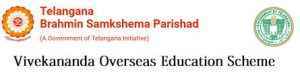 TBSP Vivekananda Overseas Study Scholarship 2019 Telangana