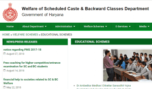 Haryana Merit-cum-Means Scholarship Scheme