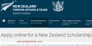 New Zealand scholarship