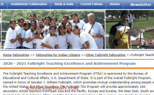 fulbright Teaching Excellence and Achievement