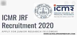 ICMR-JRF-Fellowship-Last-Date-2020
