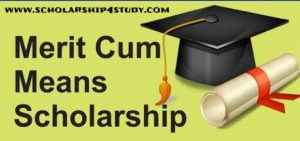 Merit Cum Means Scholarship Karnataka
