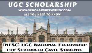 NFSC National Fellowship Scheme 2020-21
