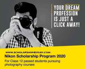 Nikon Scholarship Program 2020